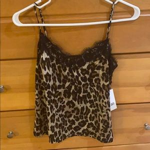 NWT. BP LEOPARD CAMI XXS